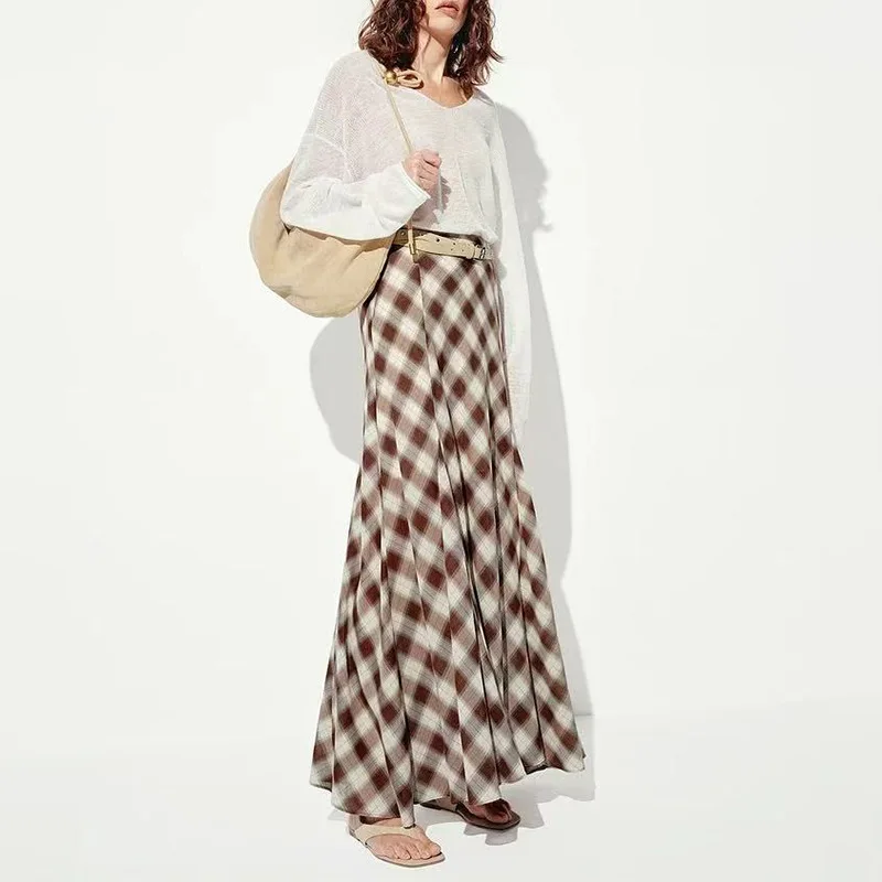 Camiseta larga holgada con aire acondicionado Sve V-Ne, Color puro, novedad de verano, Top de punto para mujer