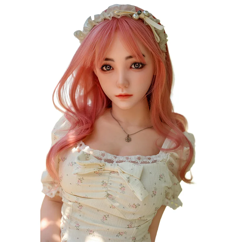 Metal Skeleton Solid Doll Pink Hair Human Size Sex Doll Soft Body Realistic Vagina Anal Oral Insertion Adult Entertainment Toy