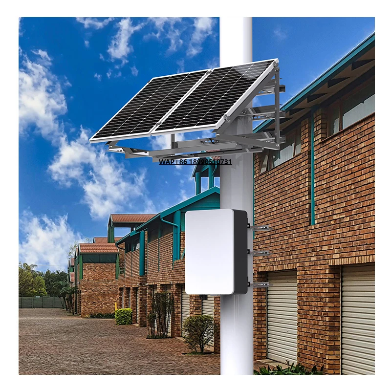 

12v 24v Lithium Battery Off Grid Pole Mounted Cctv Solar PanelCSolar Panel for 400W Solar Power System