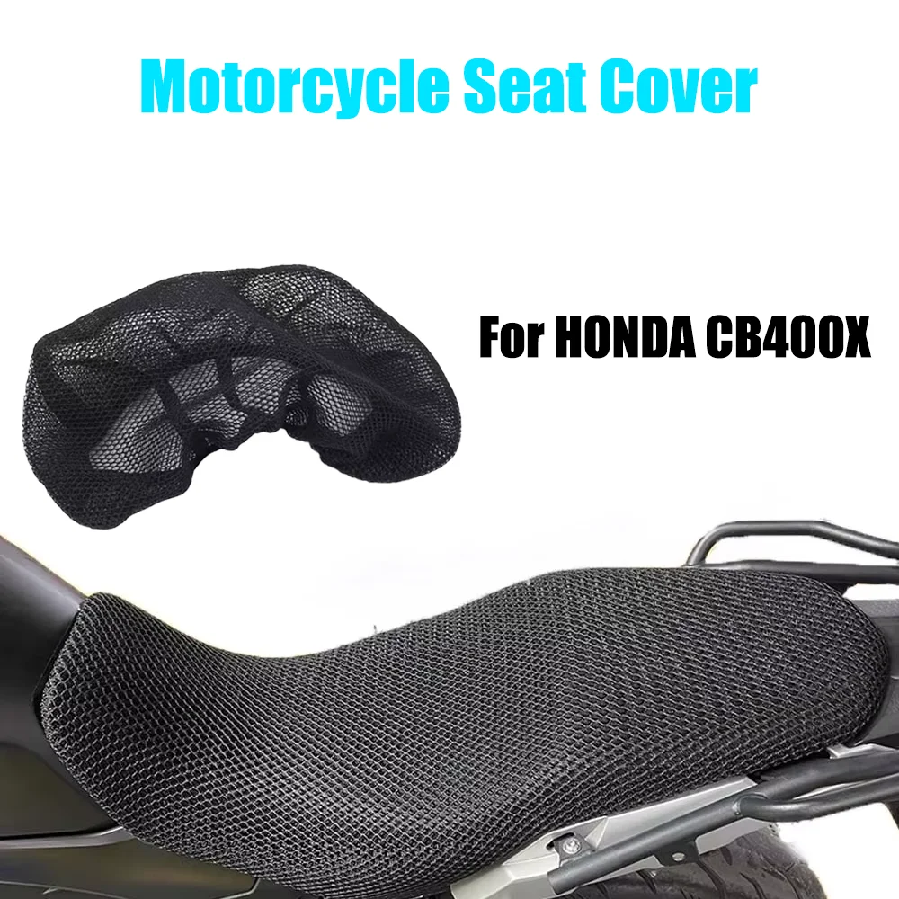 

For HONDA CB400X CB 400X CB400 X CB 400 X Motorcycle Mesh Seat Cover Non-Slip Insulation Breathable Waterproof Cushion