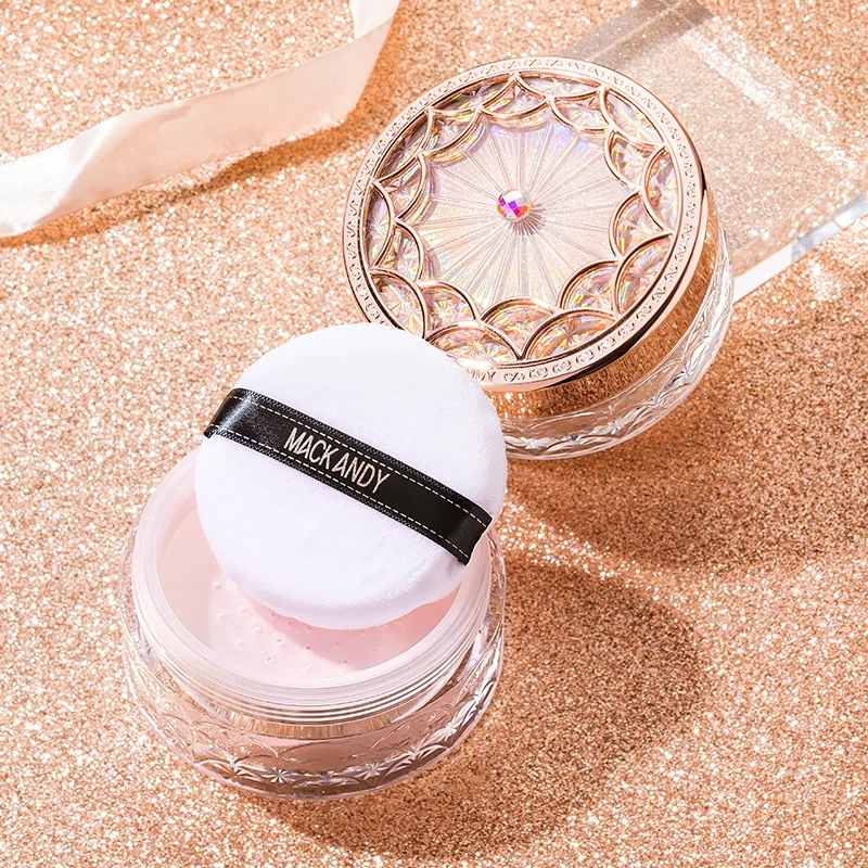 2023 Loose Setting Powder Mineral Shrink Pores Waterproof Matte Finish Makeup Oil-control Professional Women's Cosmetics