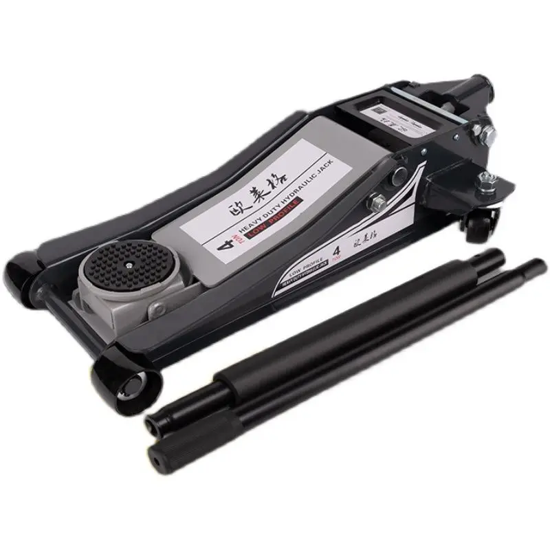 

Маленький грузовой автомобильный домкрат 2,5 т, горизонтальный гидравлический гидравлический двойной насос, ультратонкий низкий насос, замена шин