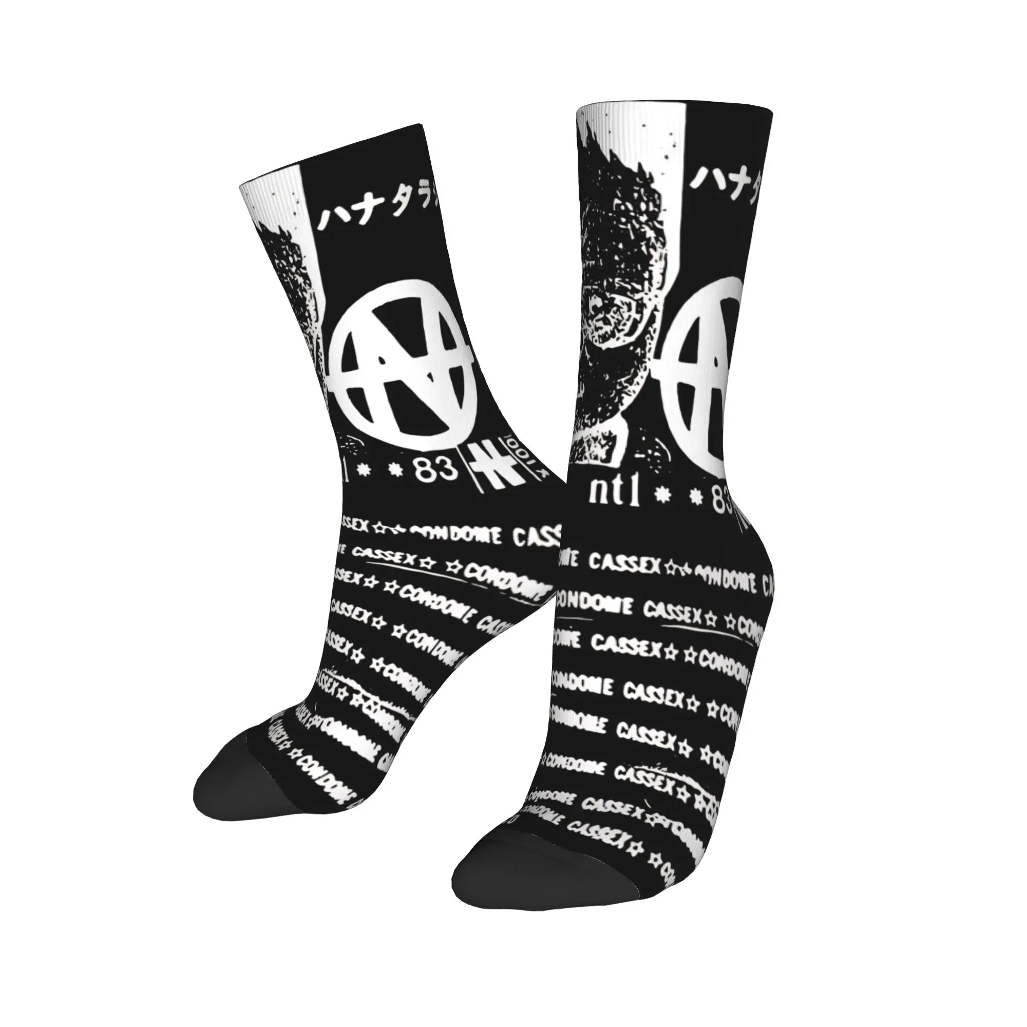 Unisex Hanatarash - Noisexa  Socks Comfortable Casual  Socks Novelty Accessories Middle Tube Socks Best Gift