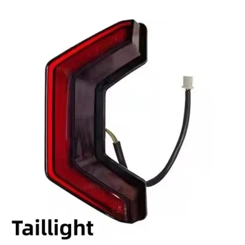 【Precise Fit】FOR ZONTES 125C motorcycle street bike seat, leather seat, belt, and taillight accessories (original factory).