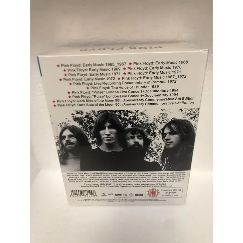 Pink Floyd Blu-ray Collection 14 Discs High Definition Music Video Concert Live Performance Box Set