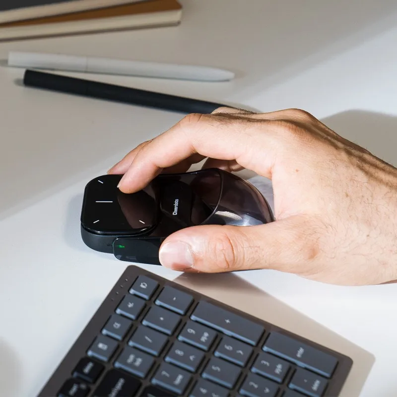 ماوس AI قابل للفصل Cheerdots 2 ماوس هوائي لوحة اللمس اللاسلكية الكل في واحد جيب AI تسجيل فعال ماوس التحكم اللاسلكي #4