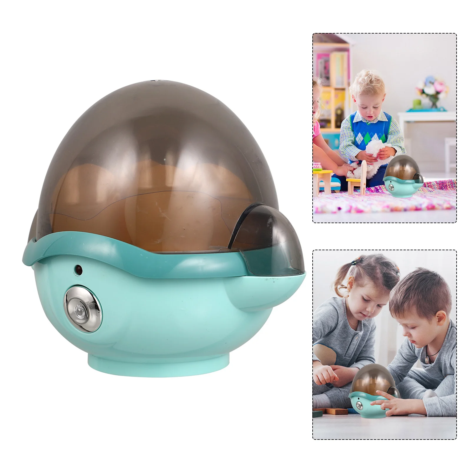 Mini Egg Steamer For Kids Pretend Play Educational Simulation Appliances Decor With Lights Sound Effects Small House