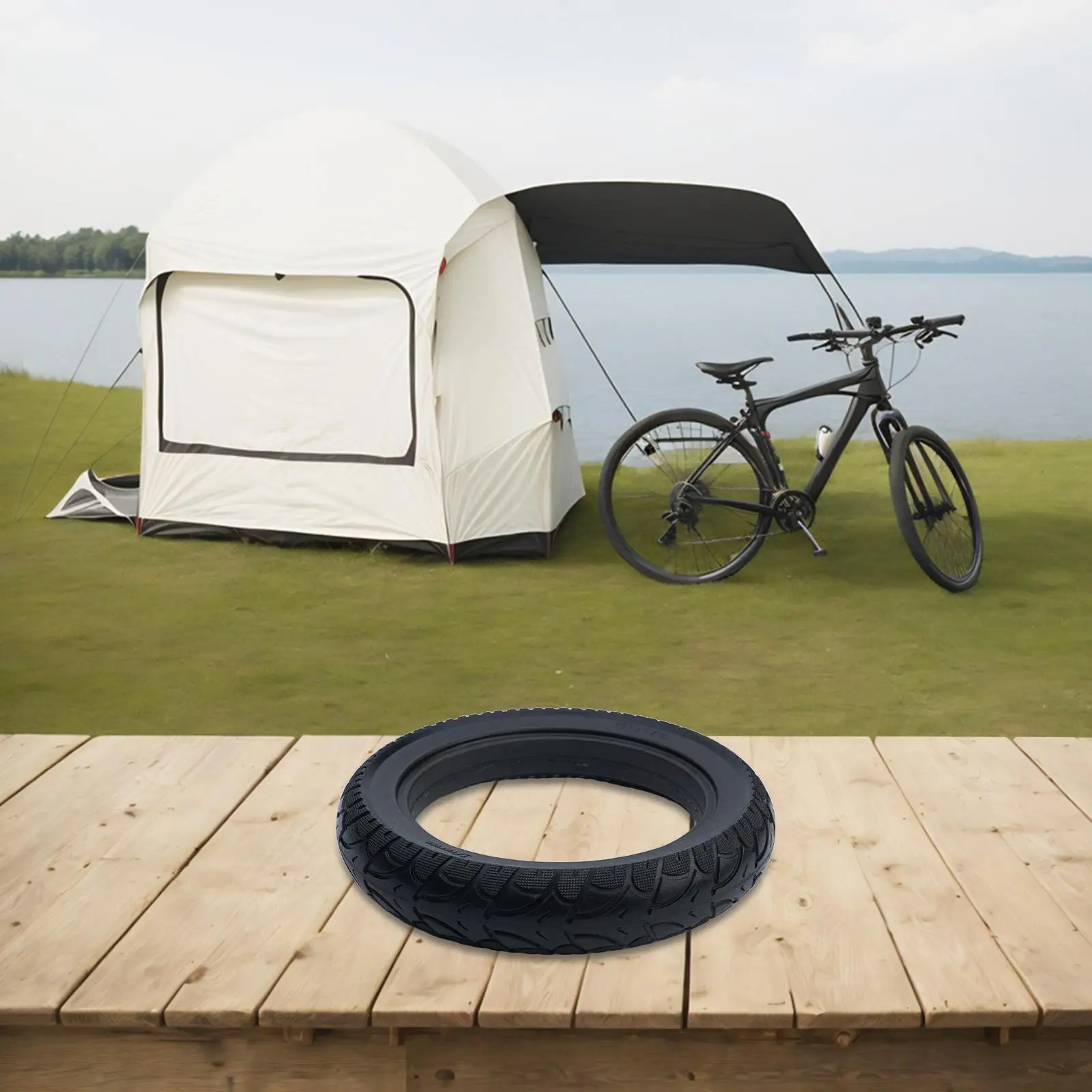 

Высококачественная новая цельнолитая шина для электросамоката/электровелосипеда 12*2.125, запчасти для электротранспорта, для MTB и шоссейного велоспорта