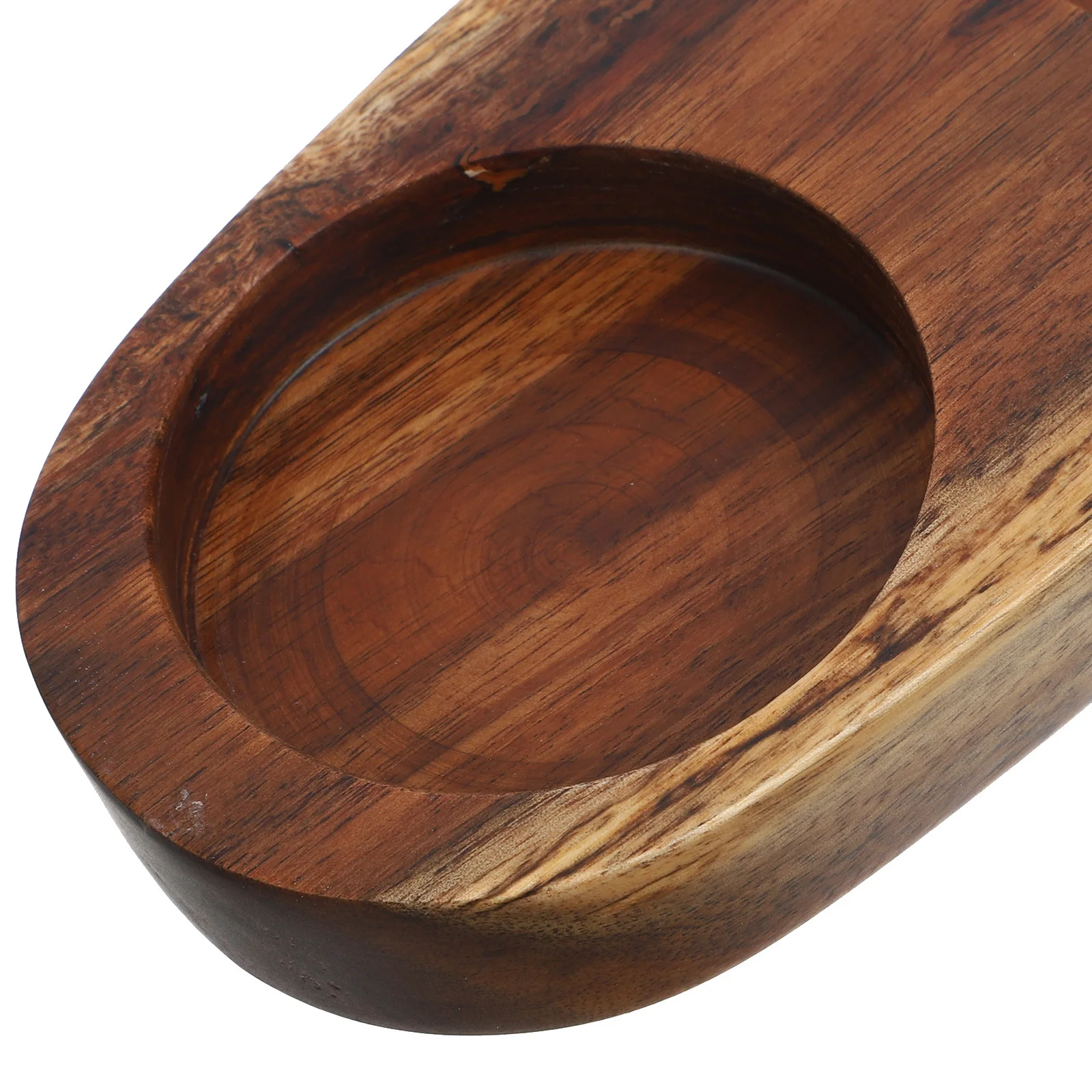 

Wooden Grinder Tray Base For Pepper Salt Bottles Non-Slip Kitchen Condiment Holder Storage Rack Wood Tray