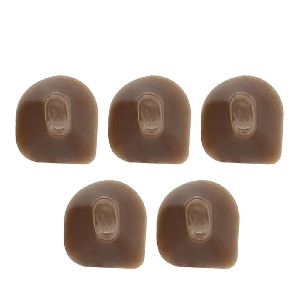 

5pcs Flute Mute Pads Material Replacement Parts Musical Instrument Accessories Key Cover Flute Button Mats