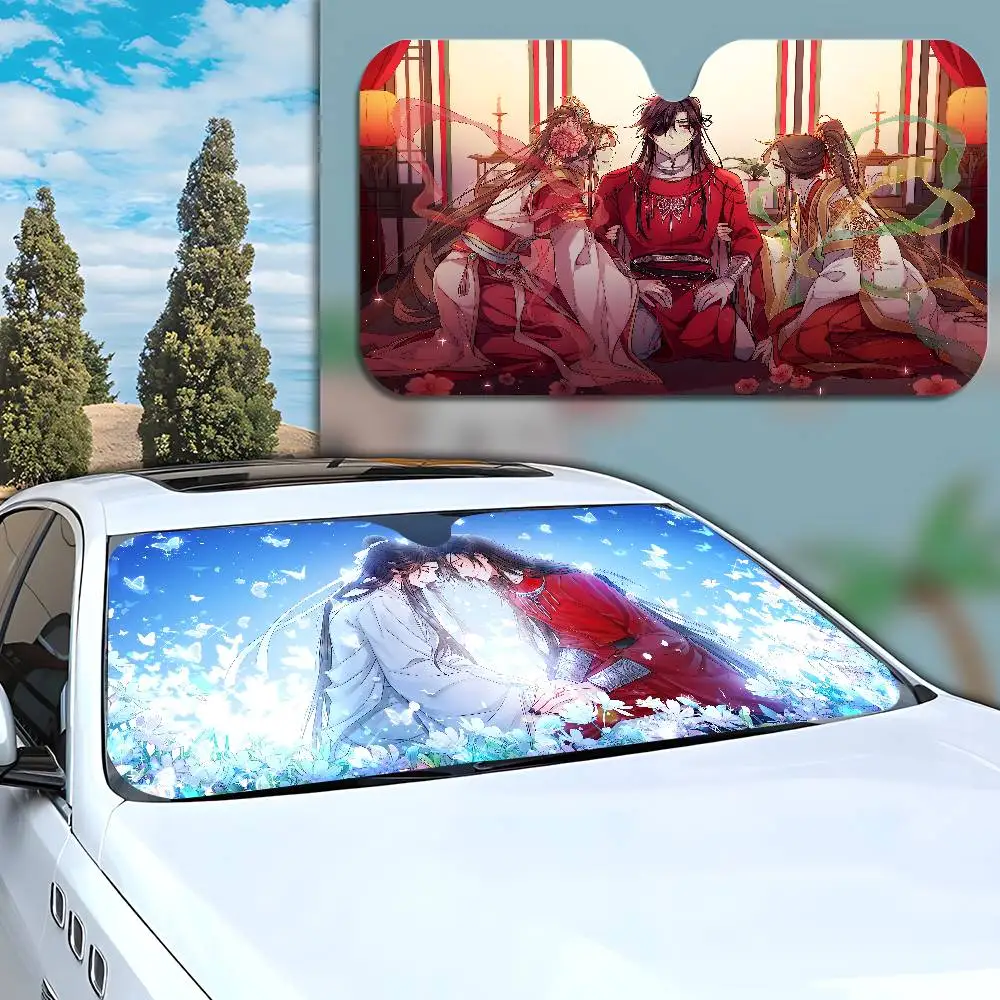 

H-Heaven O-Officials B-Blessings Sunshades Reflector Anti UV Protector Car Sunshade Sunshade Universal Sun Shade Summer 2025