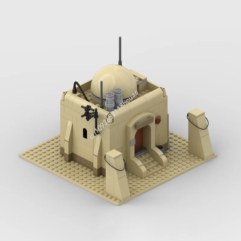 318 pz MOC Tatooine Casa Singola Costruzione Star Battaglia Modello Blocchi Costruzione Regalo Di Natale Assemblare Giocattoli FAI DA TE Idea Educazione