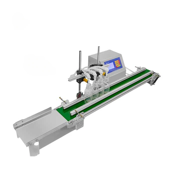 small 4 nozzles automatic liquid filling machine with conveyor Essential Oil Vial Water Filling Machine Small Liquid 10-100ml