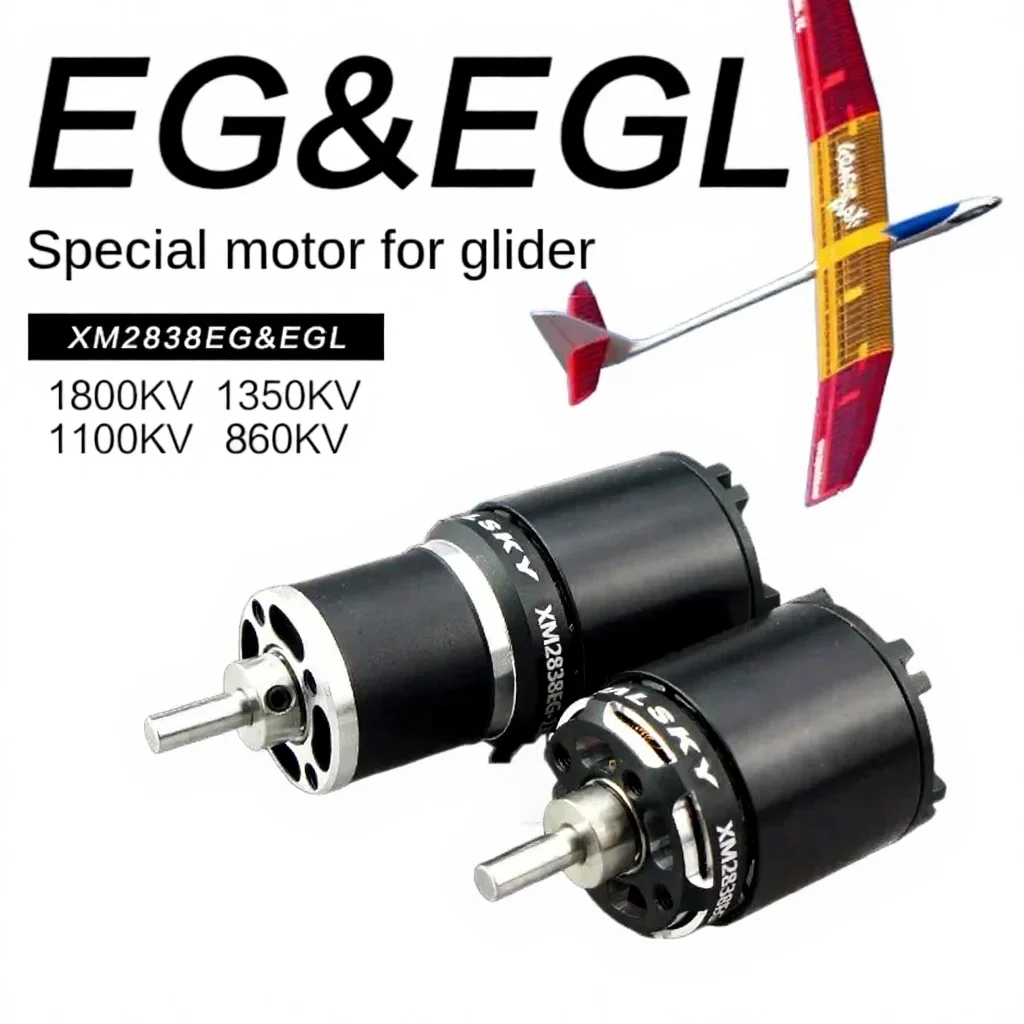 DUALSKY XM2838EG/XM3828EGL Electric Glider Motor for F5J P5B Multiple Glider Models High-Quality Aircraft Engine