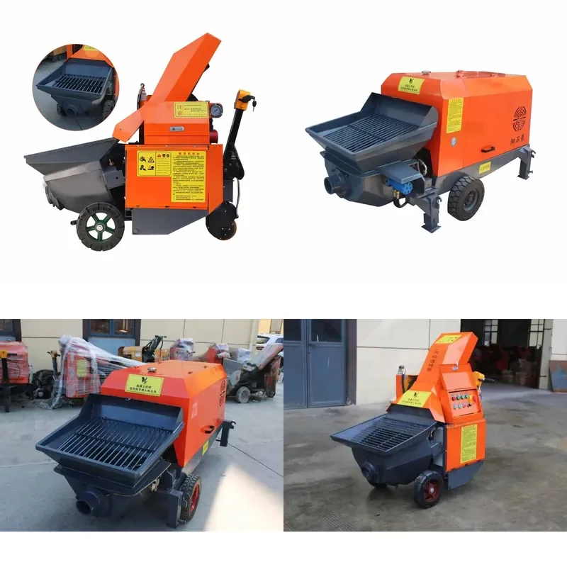 Durable Concrete Pump with Advanced Hydraulic System for Smooth and Consistent Material Flow