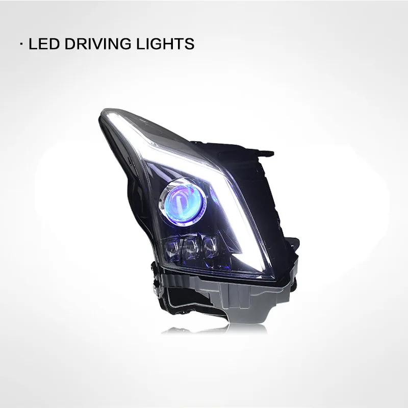 Wholesaler 100W LED Headlight Set With Extra Lights 6000K Color Temperature New Condition For 2014-2018 For Cadillac ATS ATS-L