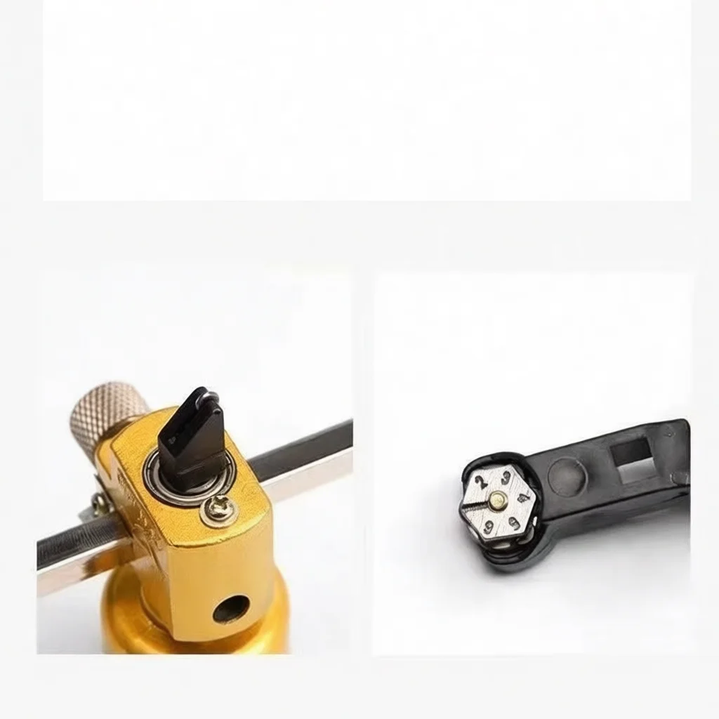 Adjustable Glass Circle Cutter Compass Style Crafting Tool Stained Glass Art Supplies For Home Repair And DIY Work