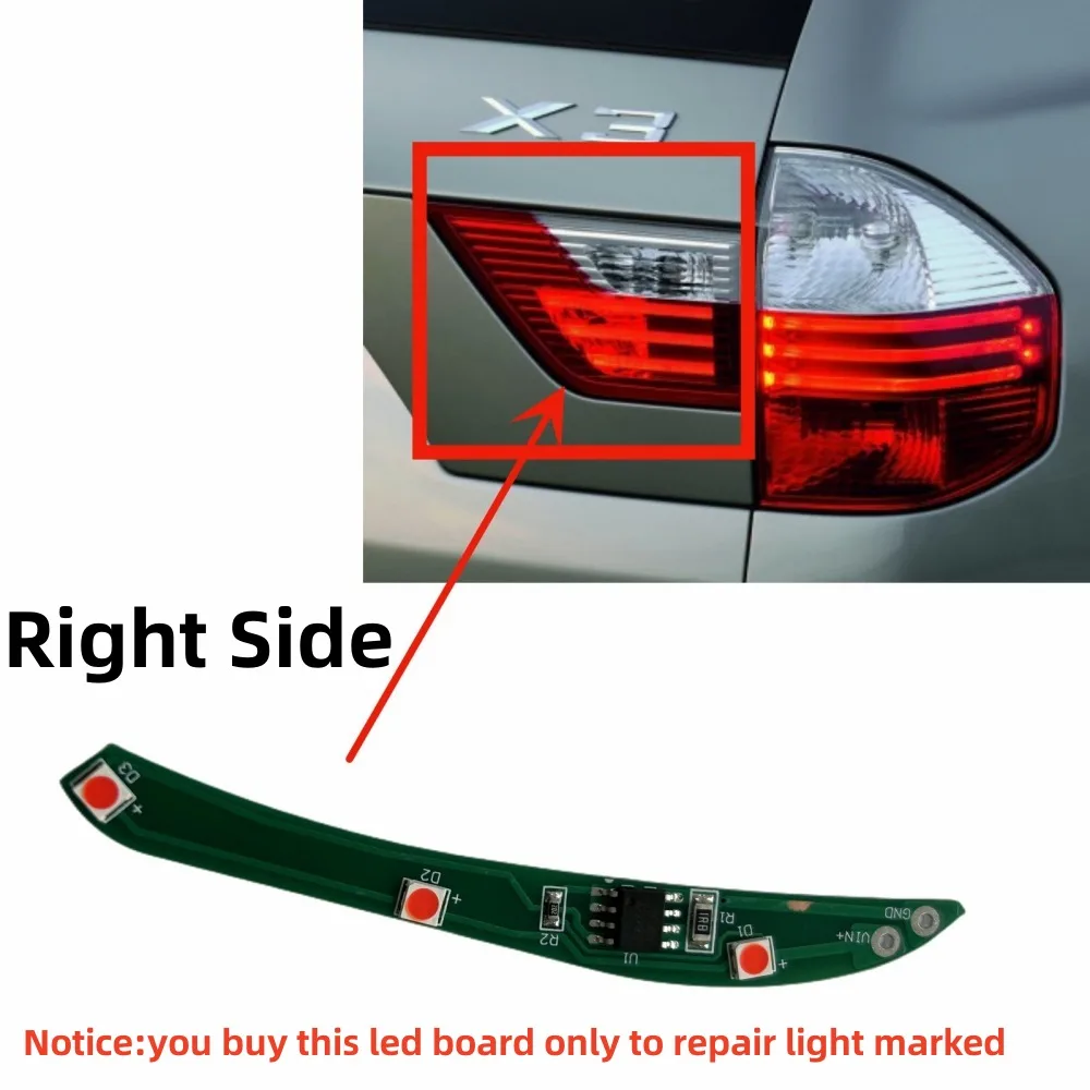 Tail Light Repair Chip Boards 7162209 7162210 for BMW X3 e83 X3 2007 2008 2009 2010 7162213 7162214 Inner Outer Rearlight Chips