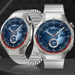 Luxury 22mm Stainless Steel Watch Band for Huawei Watch GT5 GT5Pro GT4 GT3 GT2 GT2E 46MM Strap for Huawei Watch 4 3 Pro Bracelet