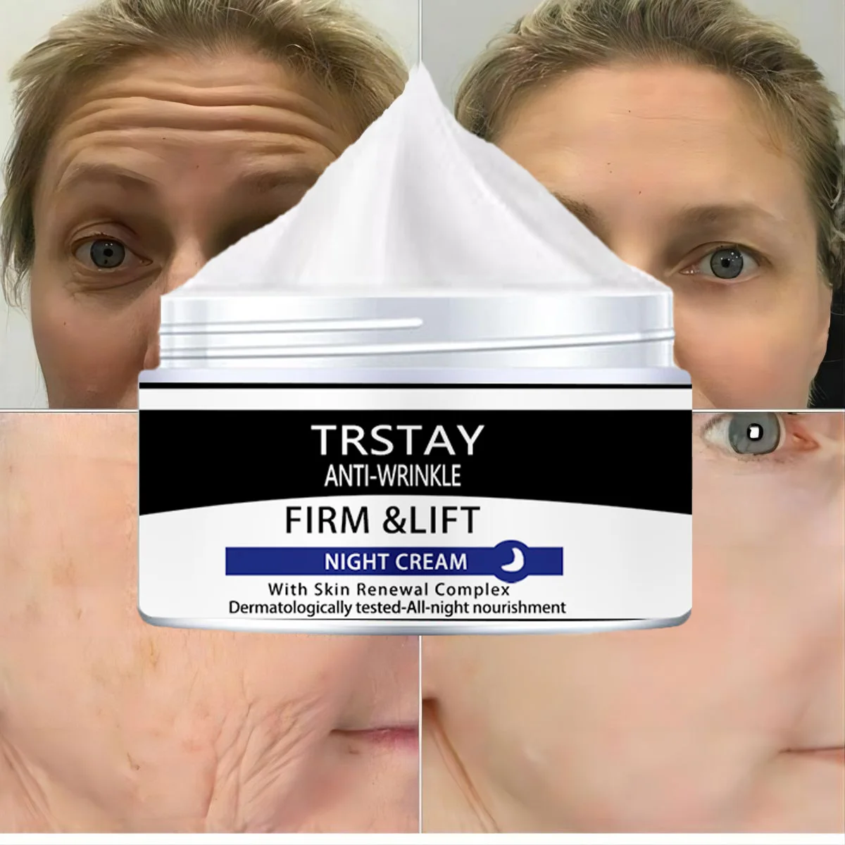 

Moisturizing, Refreshing, Non Greasy Repair Retinol Night Moisturizing Cream