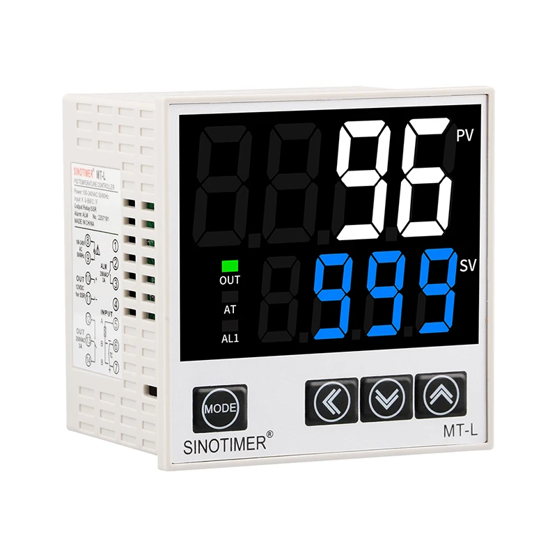 PID Temperature Controller Relay/Voltage Output 12VDC For External SSR Thermostat Thermocontroller 96*96MM Relay Contact 250V 3A