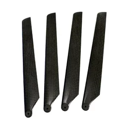 Carbon Fiber Main Rotor Blade 205mm For T-REX ALIGN 250 Helicopter Tarot KDS ALZ Turnigy 250 RC Helicopter