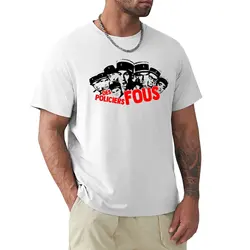 Mens Womens Louis De Funès Funes Crazy Cops Des Policers Fous Vintage Retro T-Shirt plus sizes for a boy mens t shirt graphic