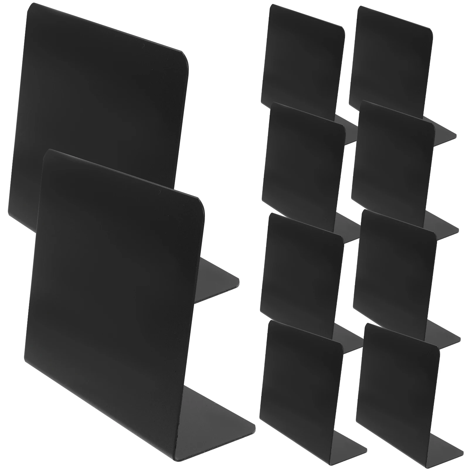 Imagem -03 - Pequeno Quadro-negro de Pvc para Sinais de Loja Cake Price Tag Table Chalkboard Sign Mensagem Buffet 10 Pcs