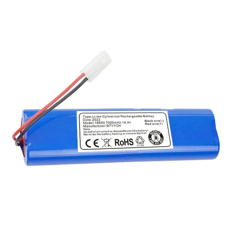 New 14.4V Battery Pack for Qihoo 360 S6 Robotic Vacuum Cleaner Spare Parts Accessories Replacement Batteries