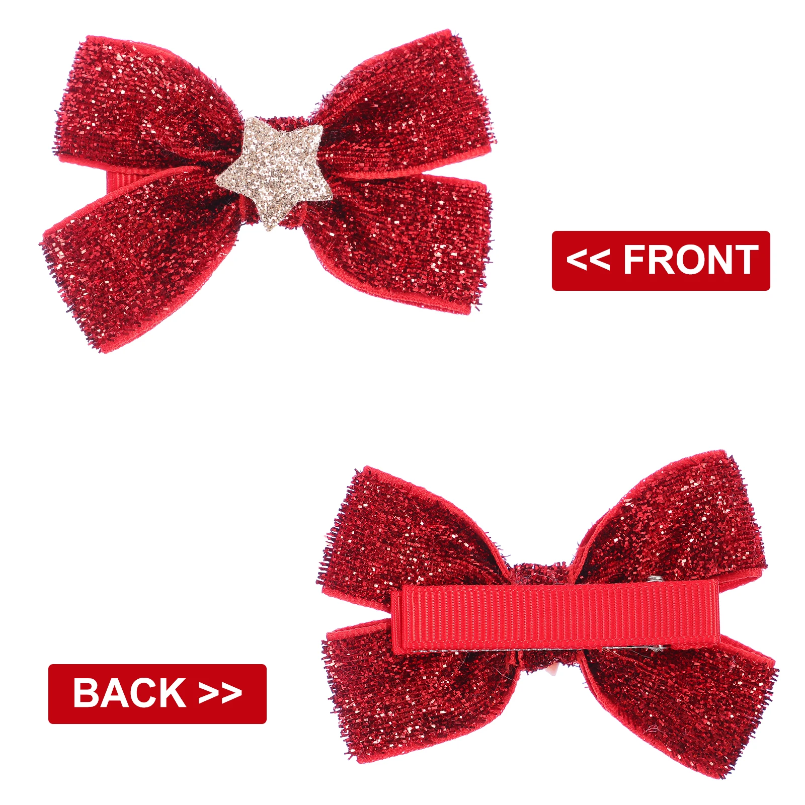 

Children Hair Accessories Christmas Bowknot Hair Ties Girls Ponytail Hairb s Fabric Headb s Perfect Party Favor
