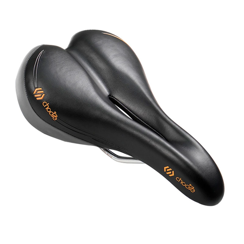 CNC Bicycle Accessories Bike Saddle Wide Soft Comfort Cushion MTB Road Back Seat Saddle Pu Cycling Parts