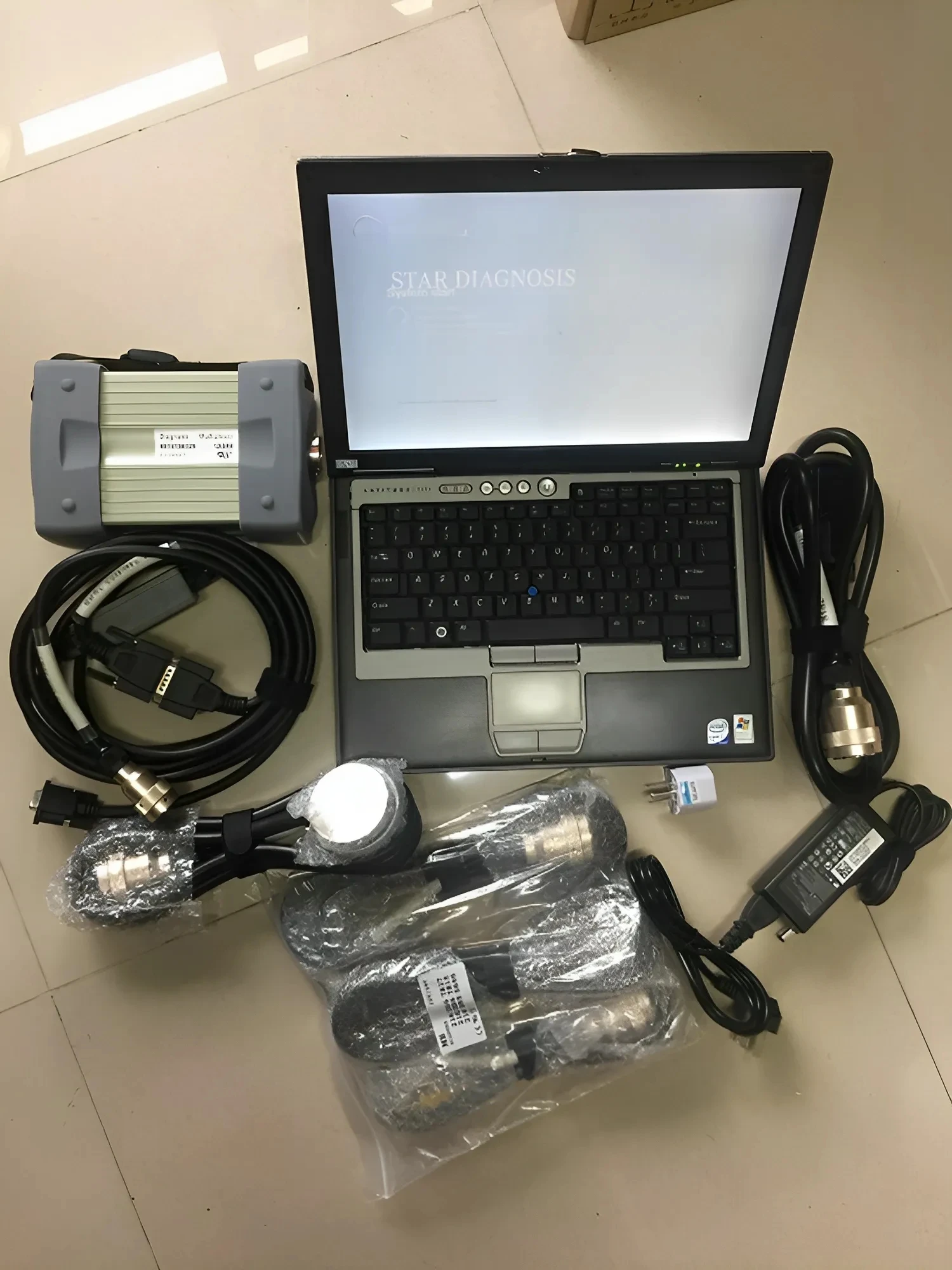 MB Star C3 Diagnostic Tool SD Connect Multiplexer Full Set With Software in SSD Diagnosis Tools For Car Truck 12V&24V