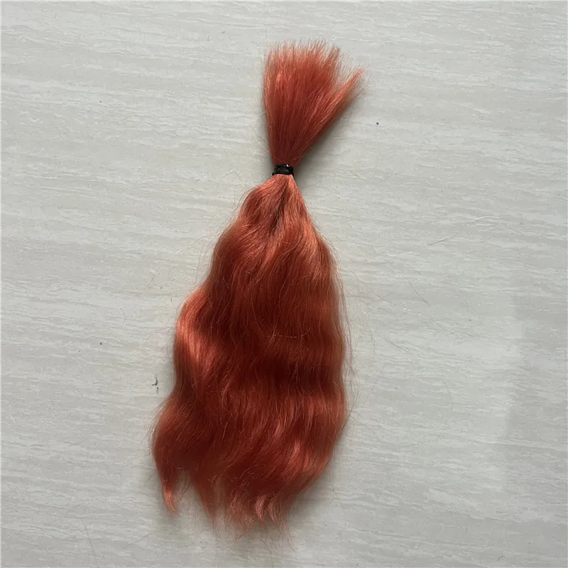 Brown Gold Coffee 10 grams /bag Reborn Doll mohair DIY 1/8 1/6 BJD doll wig Reborn Doll Mohair hand rooted Doll hair Accessory