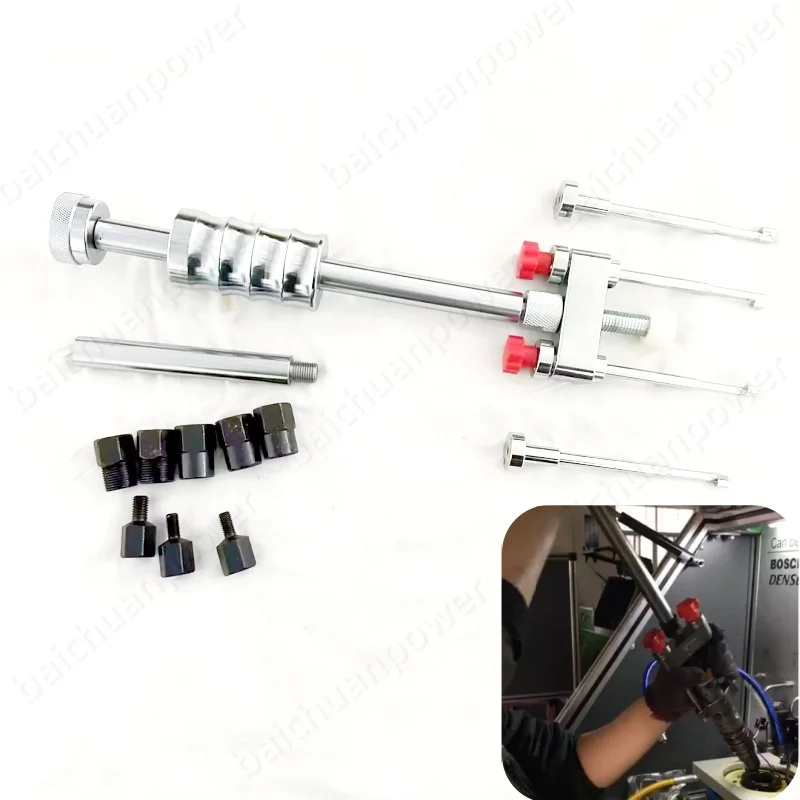 

FOR CAT C7C9 Diesel Common Rail Injector Puller Remove Repair Tool with Slide Hammer