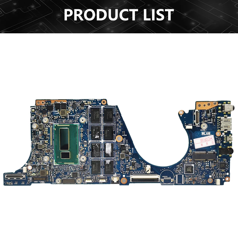 Placa base UX301LA para portátil ASUS ZENBOOK, UX301L, UX301, I3, I5, I7, CPU de 4ª generación, 8GB de RAM