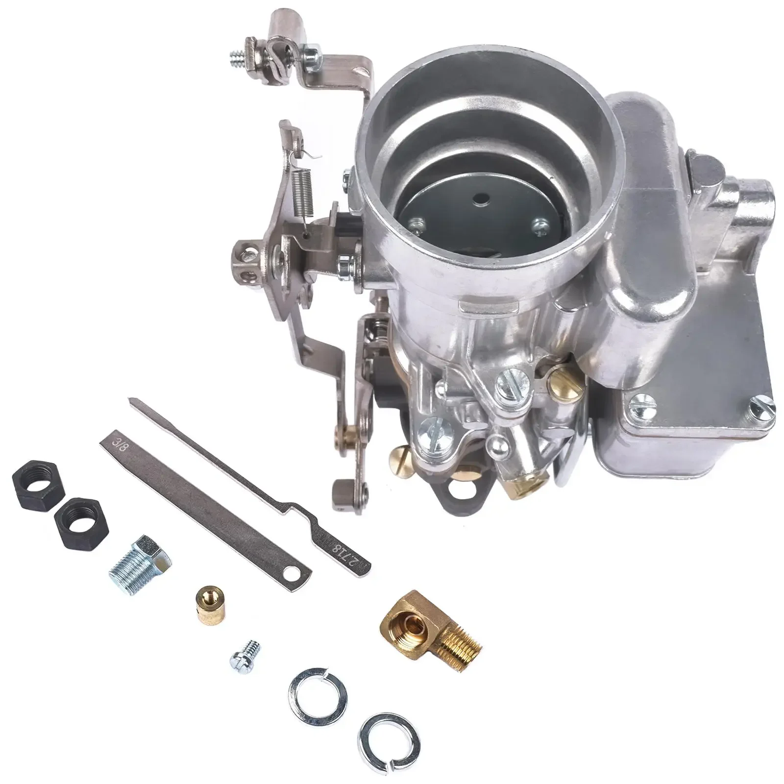 NEW 1 Barrel Carburetor fits willys MB CJ2a Ford GPW Army jeep 539s Holley Carter WO OEM A1223 Wo-647843C