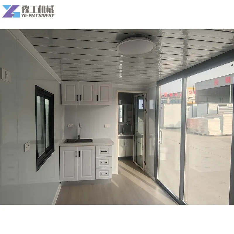 منزل حاوية قابل للطي جاهز فاخر على نطاق واسع باستخدام حاوية فيلا جاهزة الصنع منزل حاوية قابلة للتوسيع لإيطاليا #2