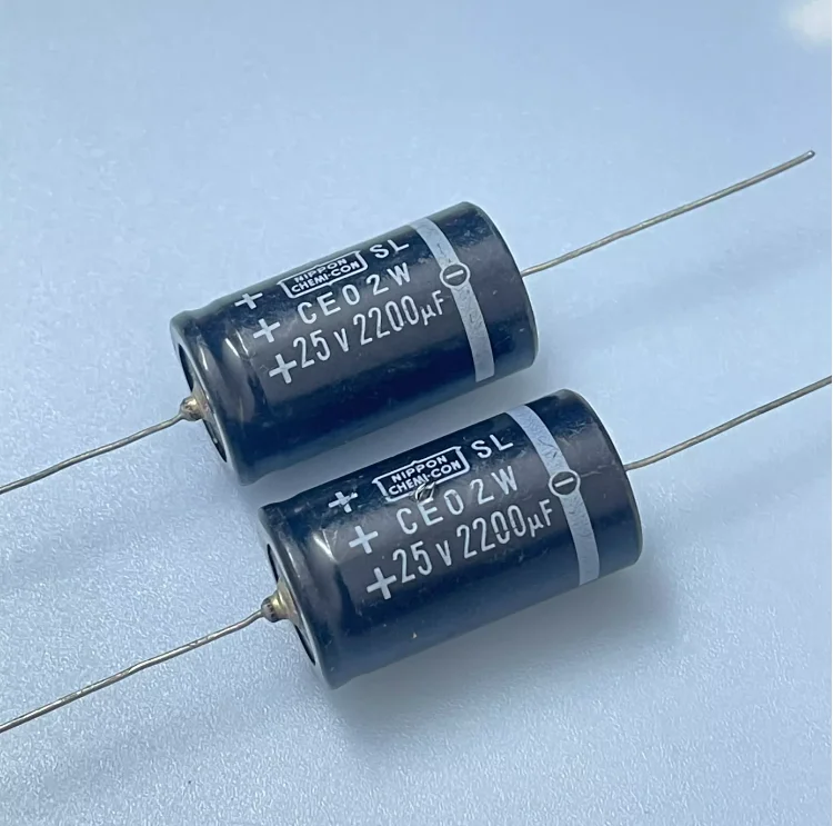 10PCS/LOT Japanese NIPPON SL series 25v 2200uf CE02W 40X22mm antique filtering aluminum electrolytic capacitor free shipping