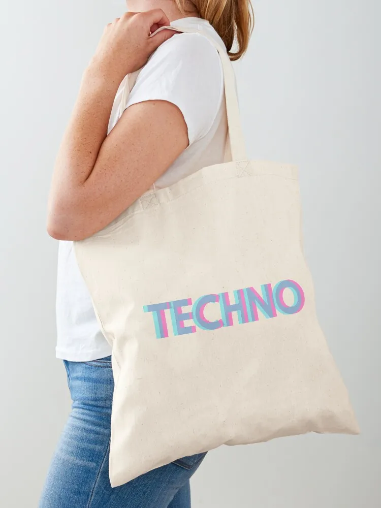 

Techno Tote Bag Canvas handbag canvas bags Eco bag