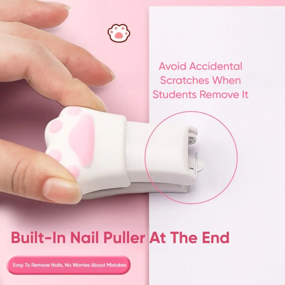 Capybara/Panda Stapler Use 24/6 26/6 Staples Mini Portable Manual Stapling Machine Labor-saving Portable Heavy Duty Stapler