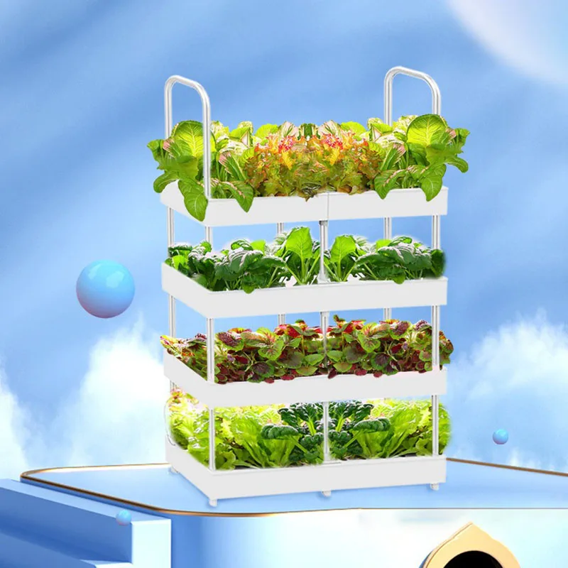 

Hydroponics Growing System Vertical Smart Gardening Equipment Vegetable Planting Machines Multi-layer Soilless Aerobic System