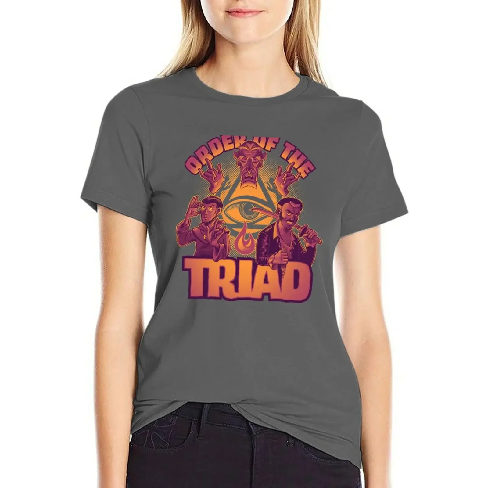 

Venture Bros The Order of the Triad T-shirt aesthetic clothes lady clothes t-shirts for Women loose fit