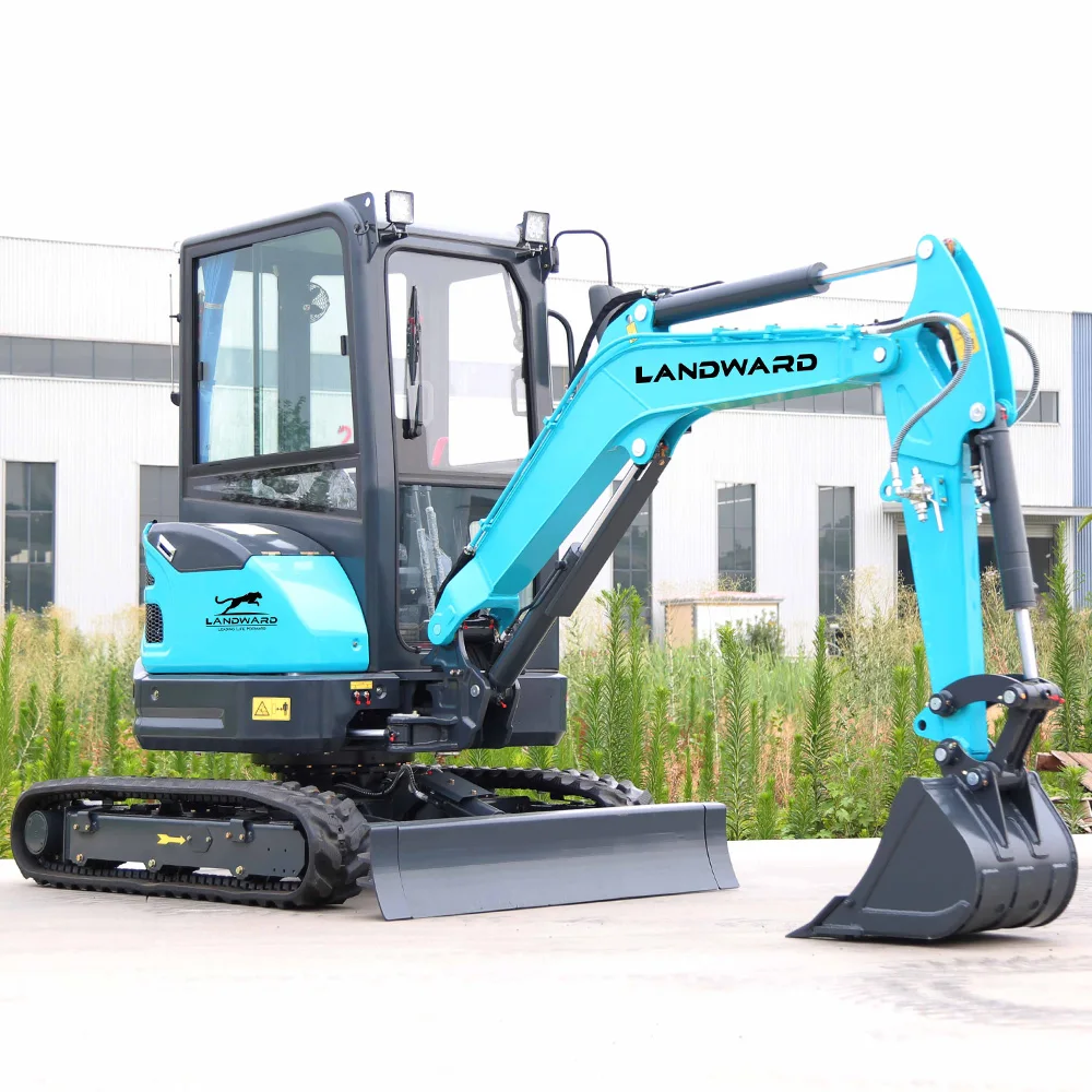 

Fast Delivery 2.5 Ton EPA Euro 5 Engine Mini Excavator LANDWARD Factory Deal Farm Bagger Wholesale Small Digger Customized Sale