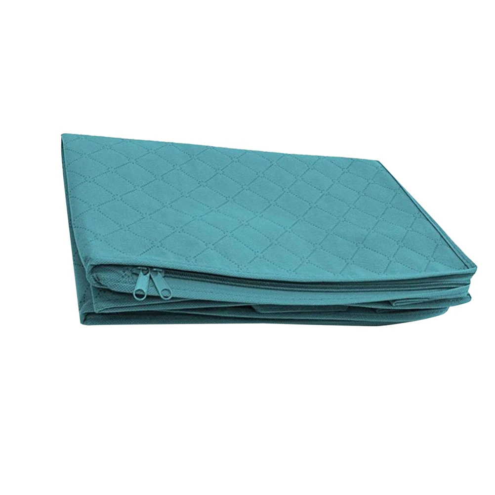 

Storage Box Printed Quilt Bag Oxford Cloth Blanket Clothes Clothing Printing Blue