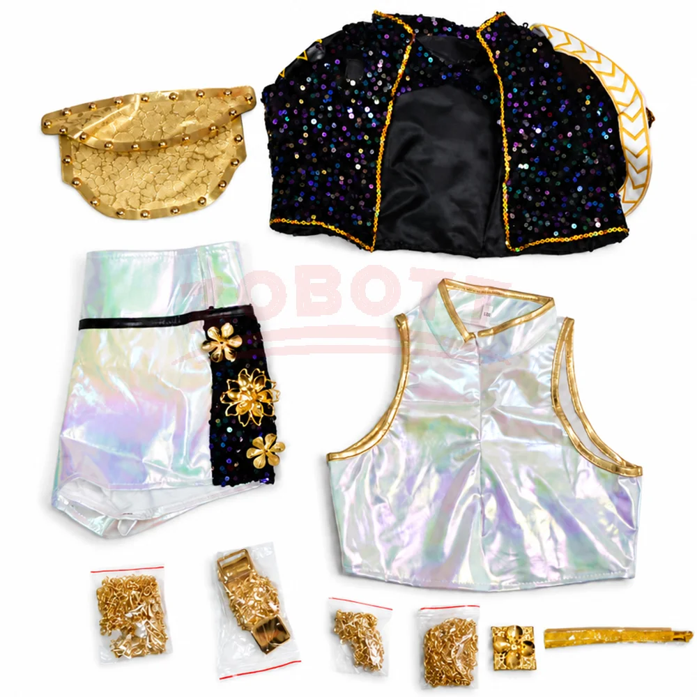 Easter Shiny Dress Outfit Suit For Teen Roleplay Disguise Halloween Xmas Carnival Party Fancy Costume