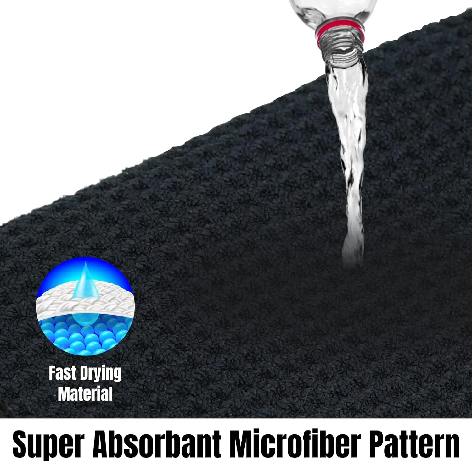 1 قطعة مناشف الجولف، 30 سم * 30 سم، 11.81 بوصة * 11.81 بوصة، منشفة جولف بنمط الوافل من الألياف الدقيقة - تحتوي على مناشف الجولف #5