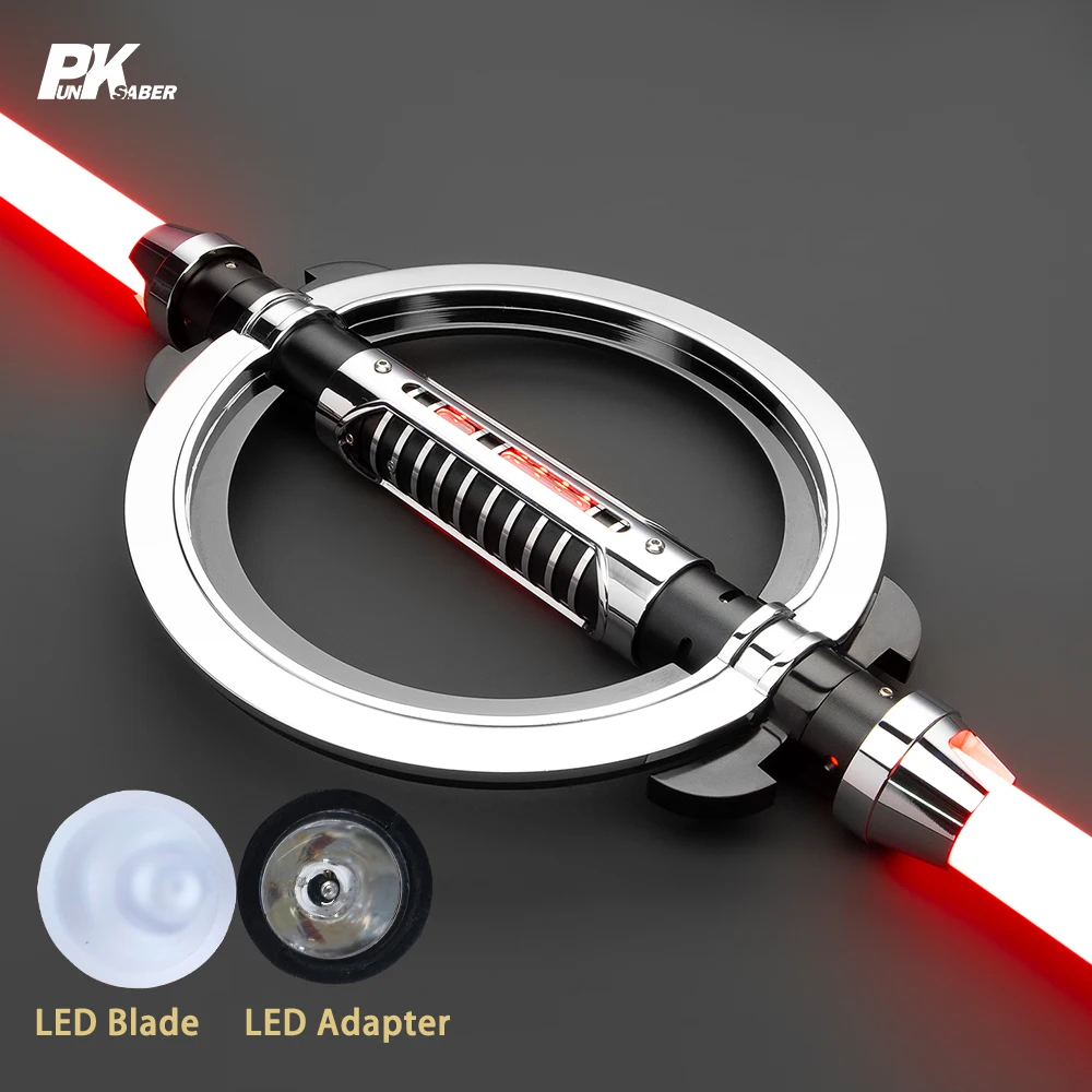 PunkSaber-Sable de luz láser de Neopixel, espada láser Jedi sensible a los duelos pesados, suave, cambio infinito, juguete con sonido