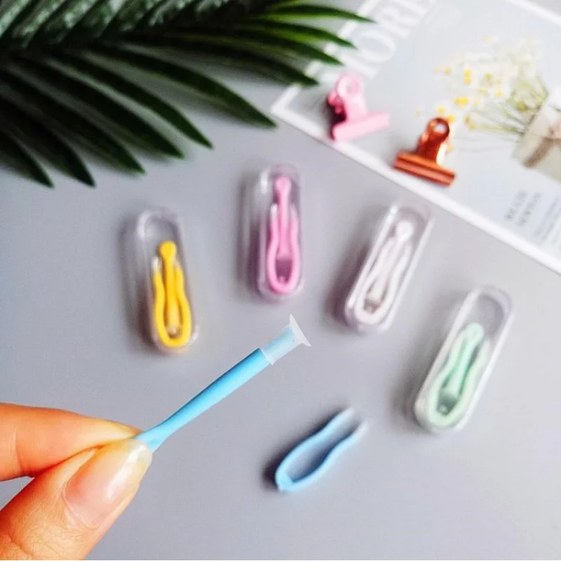 1 Set Contact Lenses Tweezers Contact Remover Lens Inserter Suction Stick Eyes Wearing Tools Colorful Contact Lens Accessories