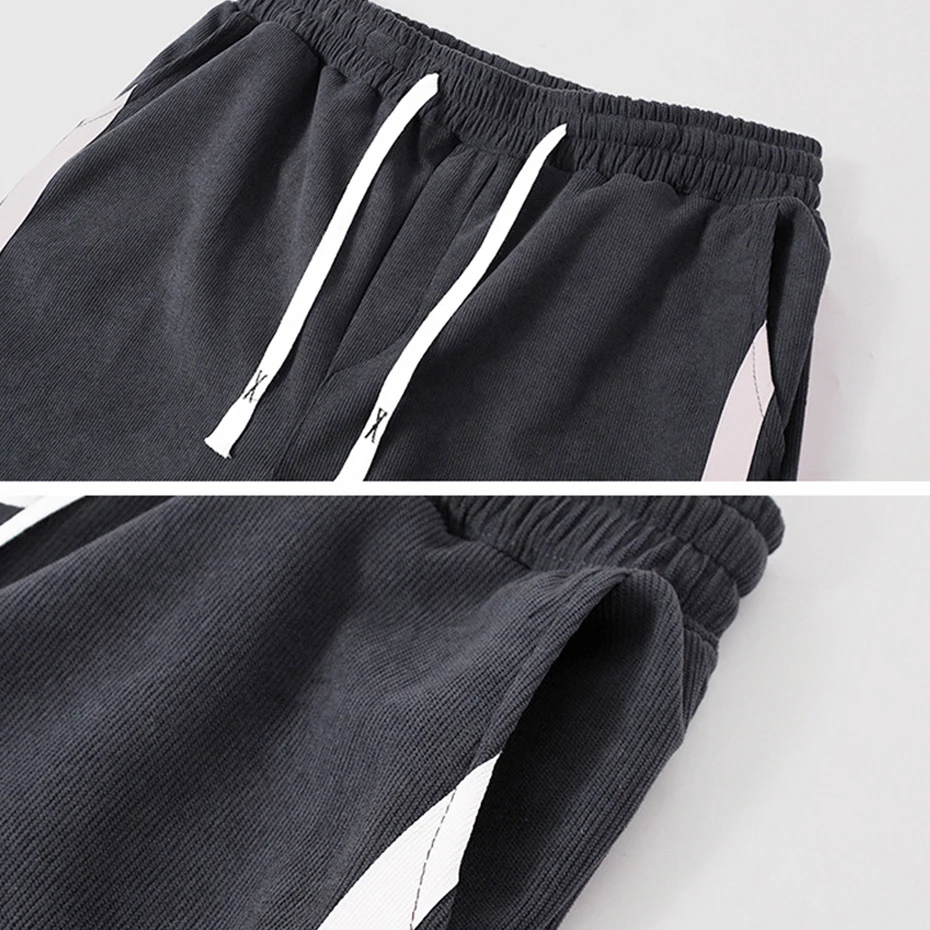 Jogger Pants Men Plus Size 12XL Sweatpants Fashion Casual Joggers Male Big Size 12XL Stretch Waist Trousers