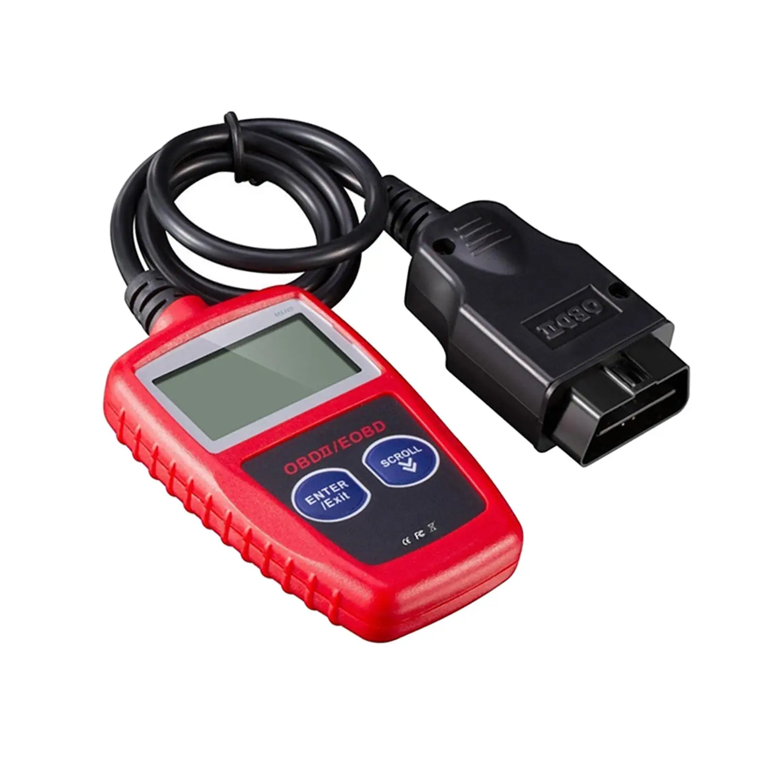 

Автомобильный считыватель кодов OBD, автомобильный инструмент OBD2 для автоматической проверки двигателя, прочный, заменяет автомобильный диагностический инструмент